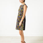 Triangle Sleeveless Dress in Multi