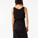 Bow Skirt in Black