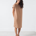 Philomene Dress in Camel