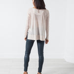 Elenaso Leather Trouser in Cool Grey