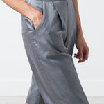 Silk Shorts in Grey