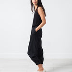 Fancy Wool Pant in Black