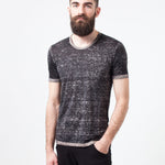 Linen T-shirt in Rope