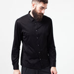 Scotland Button-Up in Black