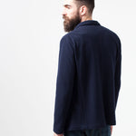 Cotton Jacket in Navy