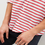 Luke Shirt in Red Stripe