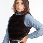 Chambray Boyfriend Shirt in Blue