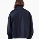 Wool Cocoon Jacket