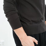 Merino Knit Turtleneck in Cavern