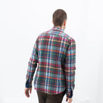 Riccardo Button-Up in Plaid Multi