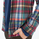 Riccardo Button-Up in Plaid Multi