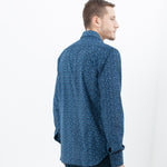 Western Arkansas Button-Up in Blue Floral