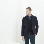 Diamond Weave Trouser in Sky