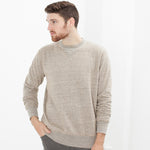 Jeth Sweatshirt in Grey/Rust