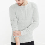 Waffle Knit Long Sleeve Tee