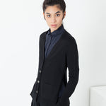 Square Cardigan in Black