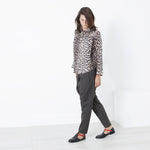 Madame L Blouse in Leopard