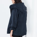 Marquee Coat in Steel