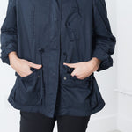 Marquee Coat in Steel