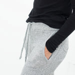 Highsoft Cropped Sweat in Heather Grey