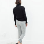 Highsoft Cropped Sweat in Heather Grey
