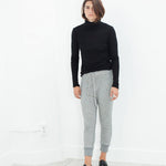 Highsoft Cropped Sweat in Heather Grey