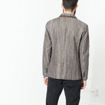 Watercolor Sport Jacket in Brown/Blue