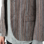 Watercolor Sport Jacket in Brown/Blue