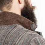 Watercolor Sport Jacket in Brown/Blue