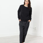 Loopwheeler Sweatshirt in Black