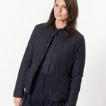 Camelia Reversible Jacket in Navy/Blue