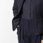 Camelia Reversible Jacket in Navy/Blue