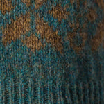 Fair Isle Vest in Army