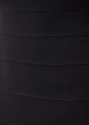 Asymmetric Dress in Black