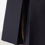 Tulle Pleat Skirt in Navy
