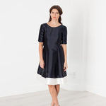 Tie Dress in Navy