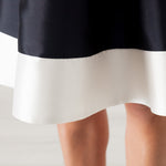 Tie Dress in Navy