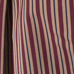 Sheen Button-Up in Red/Tan