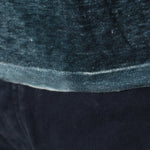 Melange T-Shirt in Navy/Black
