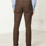 Diamond Weave Trouser in Hazel
