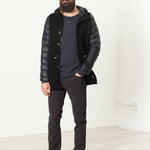 Hooded Parka in Black