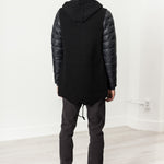 Hooded Parka in Black