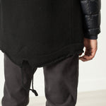 Hooded Parka in Black