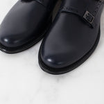 Buckle Shoe in Navy