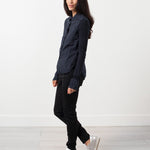 Soft Sleeve Button Up