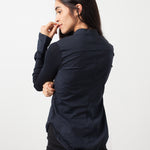 Soft Sleeve Button Up