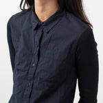 Soft Sleeve Button Up