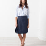 Side Pleat Skirt