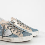 Metallic Sequin Low Top Sneaker