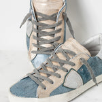 Metallic Sequin Low Top Sneaker